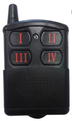 ECA Genuine Remote 433.92Mhz Red Buttons